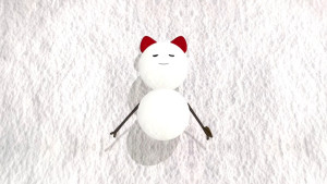 Кадр из аниме Watashi wa Harumatsu Snowman